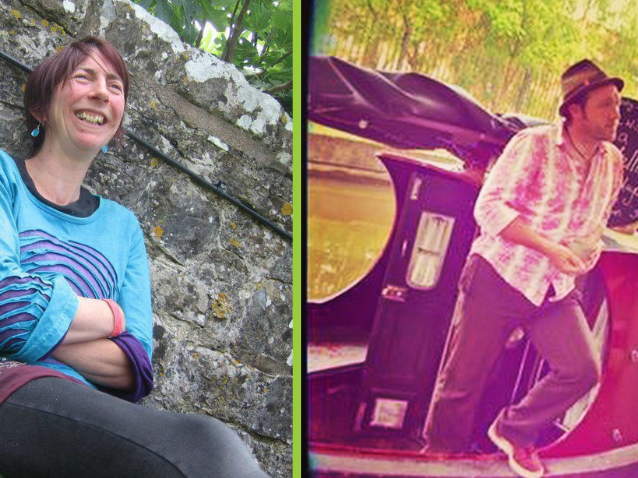 Photo of Rachel and Ian storytellers
